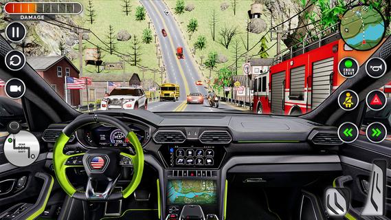 Download City Driving School Car Games android on PC