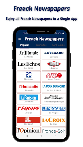 komputer All French Newspapers in 1 App