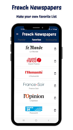 komputer All French Newspapers in 1 App