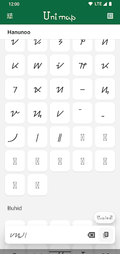 Unimap - Unicode Characters PC