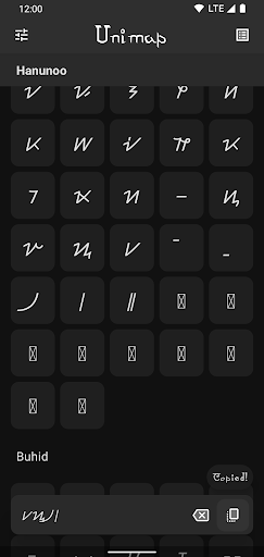 Unimap - Unicode Characters PC
