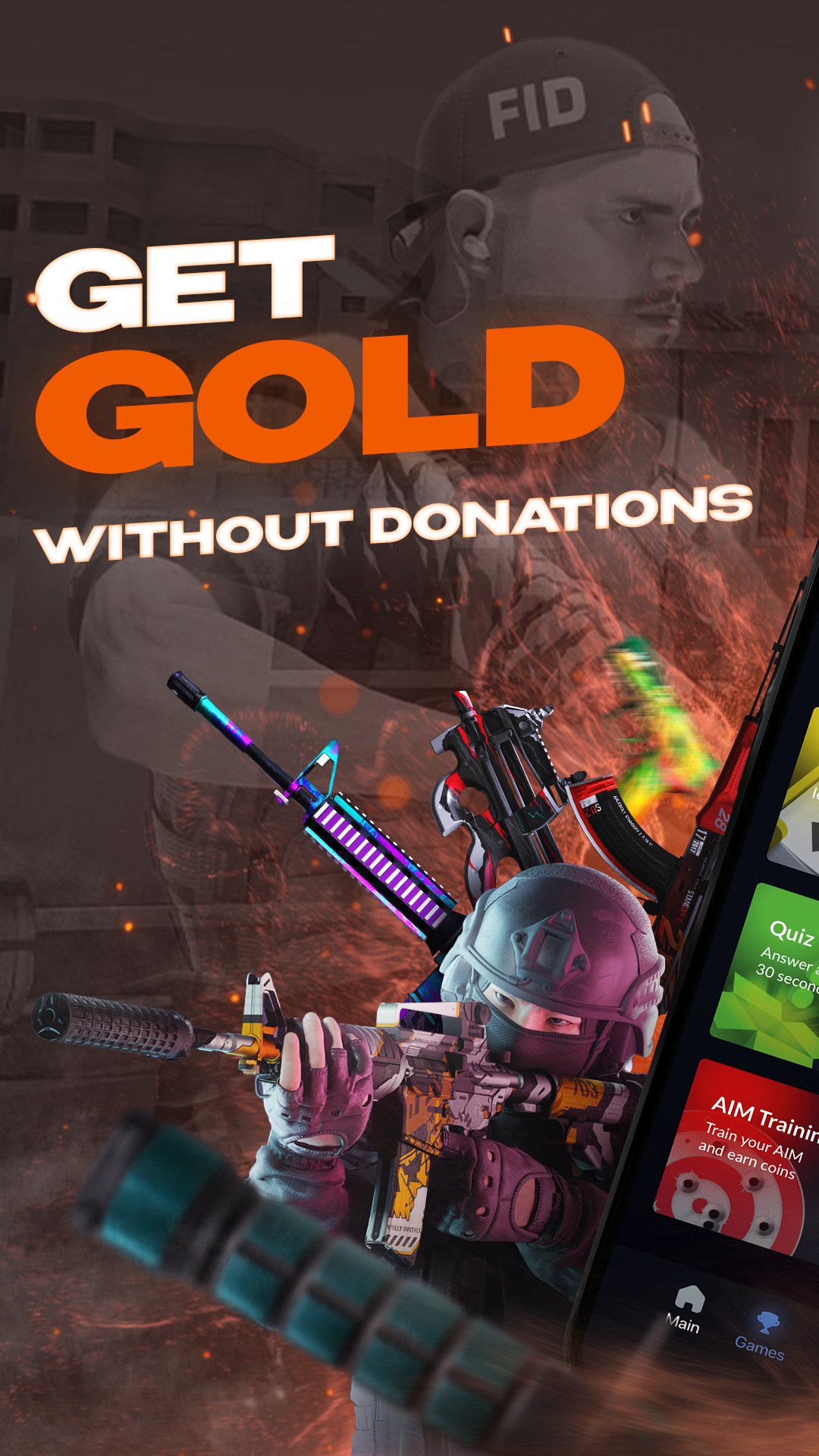 Skins Farm - голда и скины PC