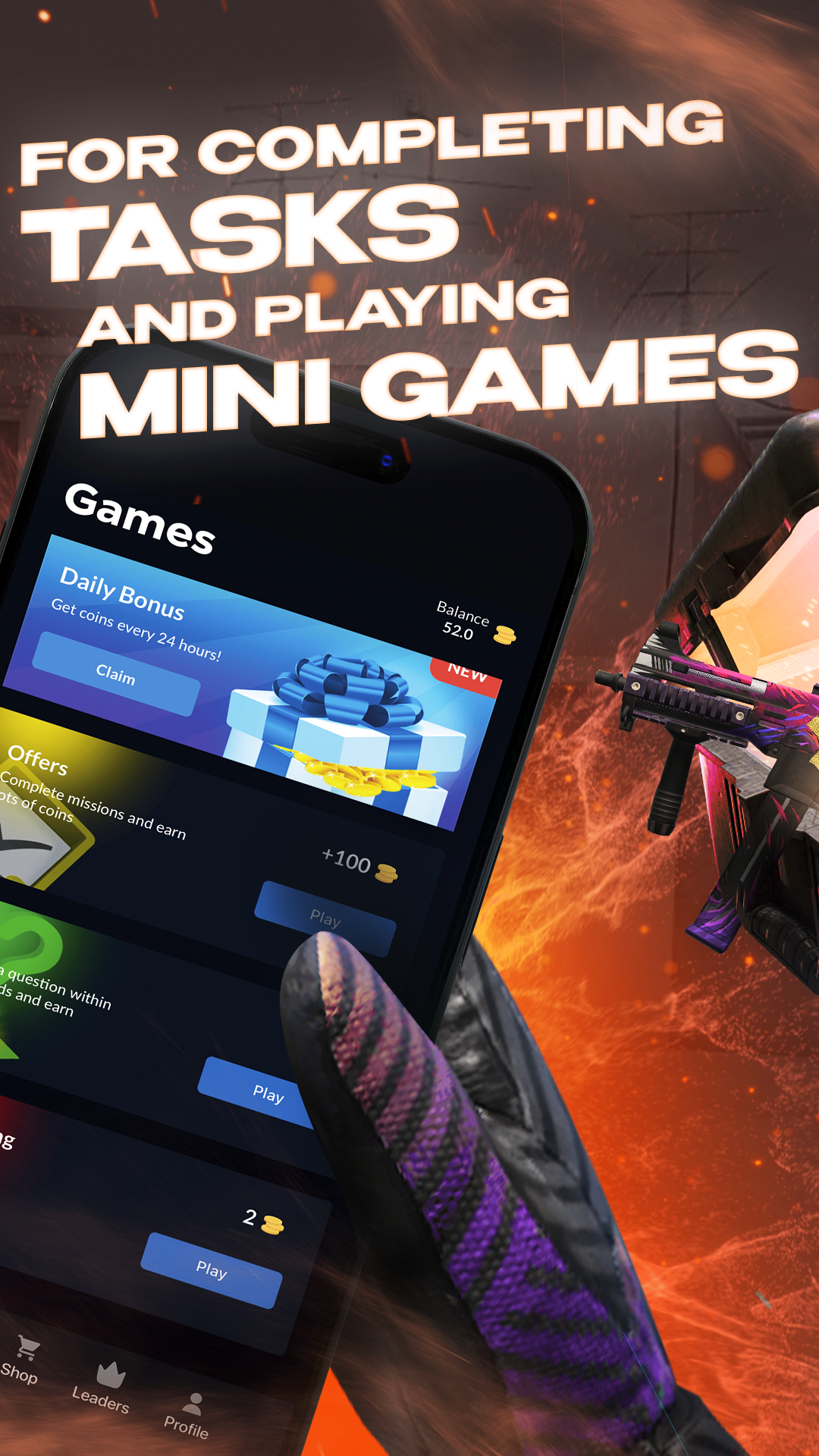 Skins Farm - голда и скины PC