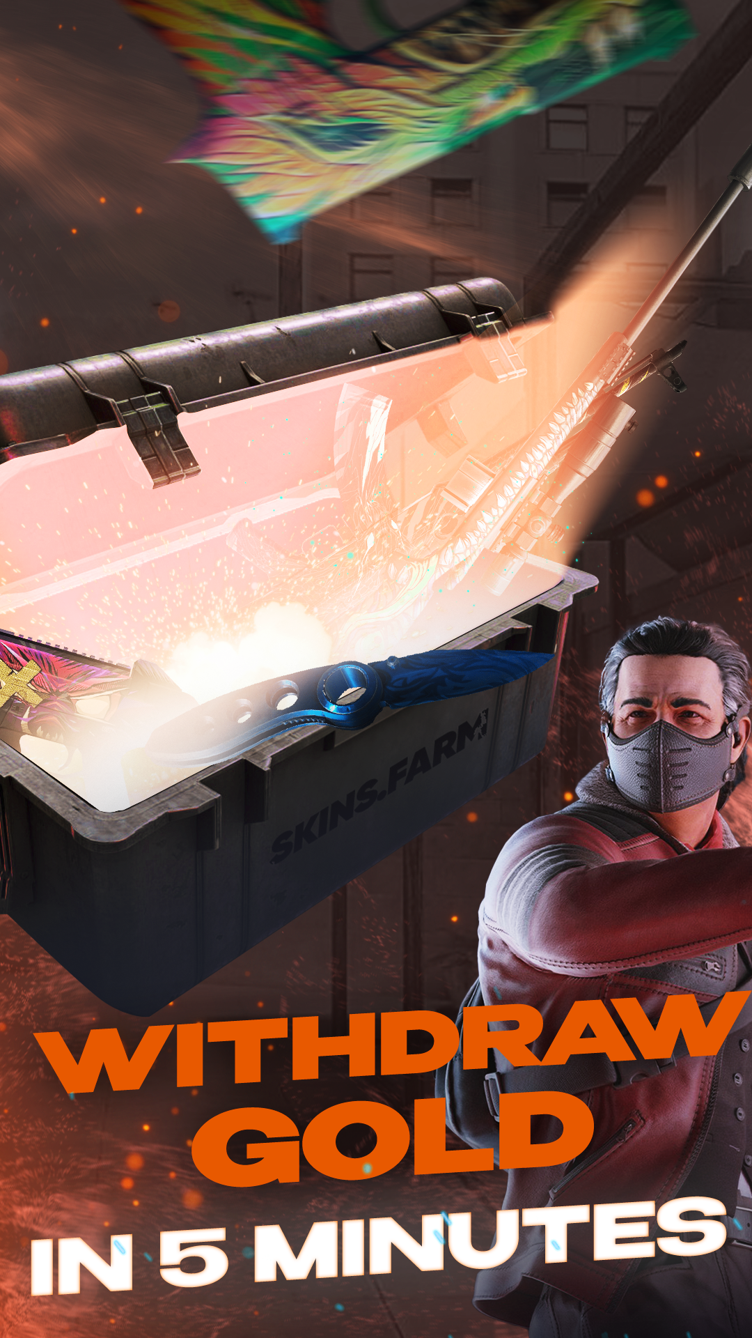 Skins Farm - голда и скины PC