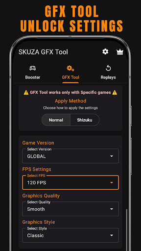 SKUZA Game Booster & GFX Tool পিসি