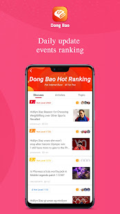 Dong Bao - discover trending event&people nearby PC