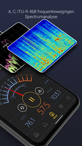 Decibel X - Pro Geluidsmeter