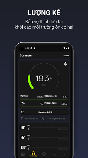 Decibel X: Đo độ ồn, âm thanh