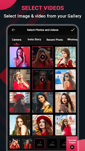 photo video maker with music PC