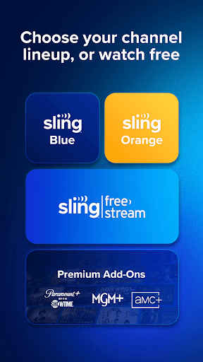 SLING: Live TV, Shows & Movies PC