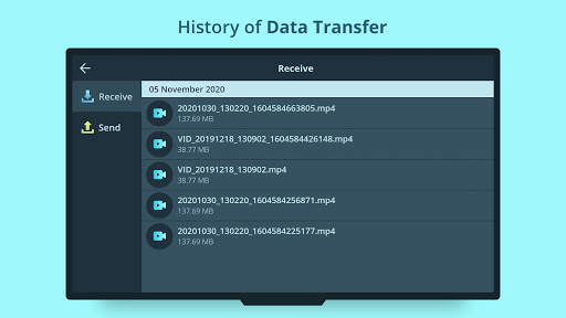 TV file transfer