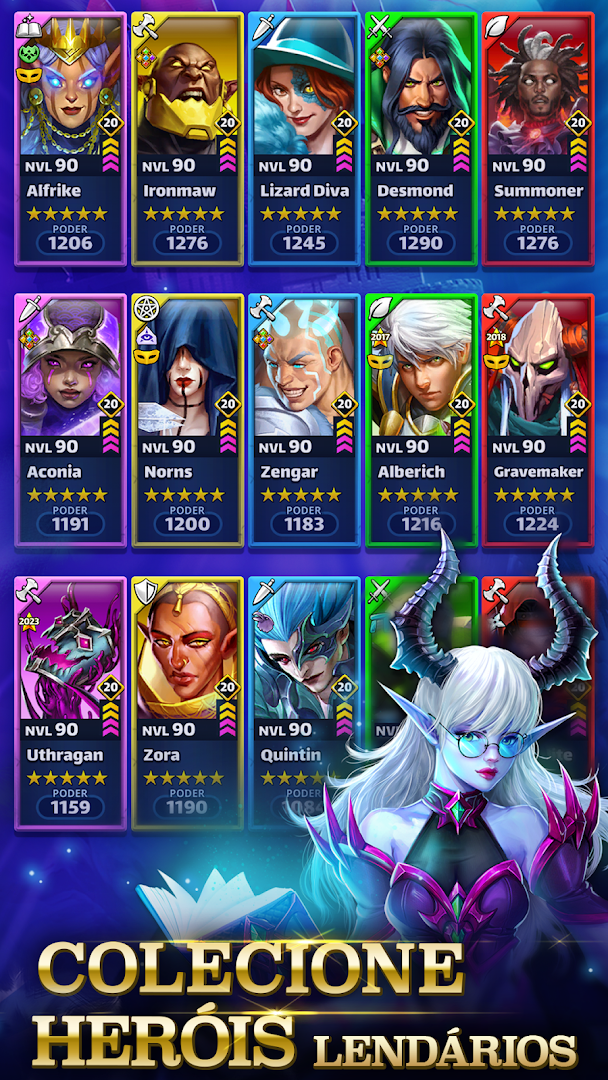 Empires & Puzzles: RPG Quest para PC