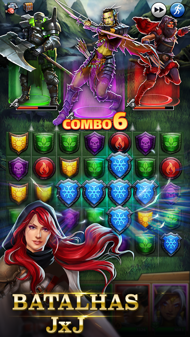 Empires & Puzzles: RPG Quest para PC