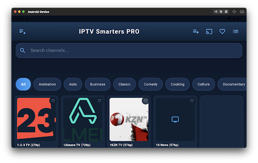 IPTV Smarters PRO PC