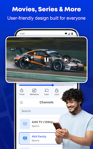 Smart TV Player: IPTV Smarters PC