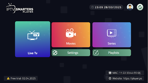 IPTV Smarters Player PC
