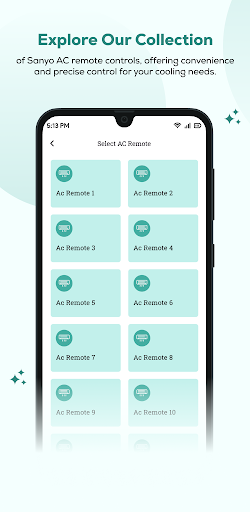 Smart AC Remote for Sanyo PC
