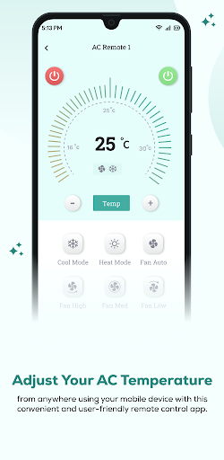 Smart AC Remote for Sanyo PC