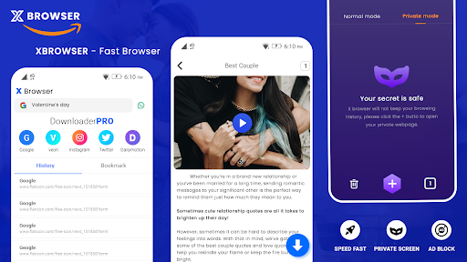 xBrowser - Video Downloader پی سی