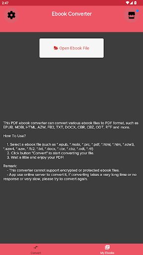 Ebook Converter: EPUB MOBI PDF PC