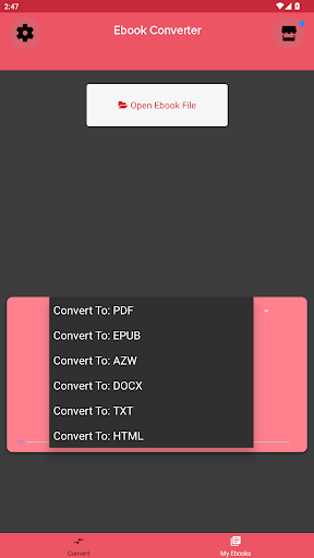 Ebook Converter: EPUB MOBI PDF PC
