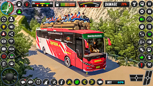 آف روڈ بس سم ڈرائیونگ گیم پی سی