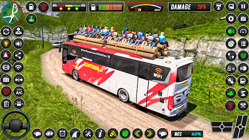 آف روڈ بس سم ڈرائیونگ گیم پی سی