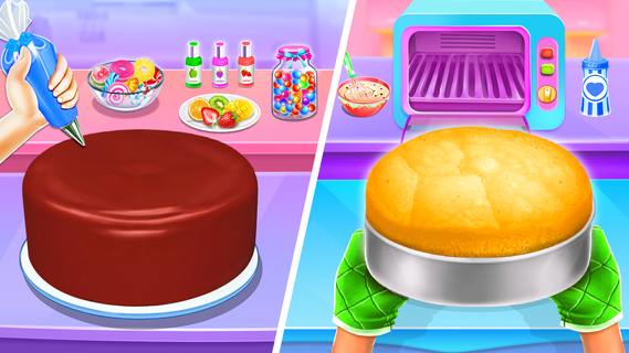 Sweet Bakery - Girls Cake Game Game for Android - Download | Cafe Bazaar