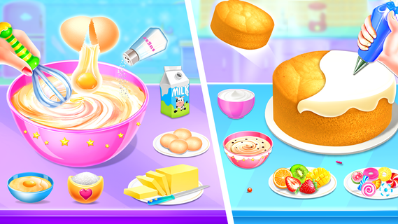 Baixar Cake Maker:jogos de fazer bolo para PC - LDPlayer