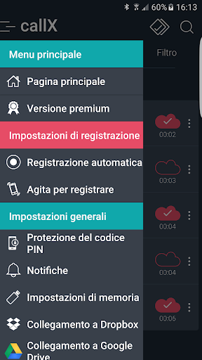 Registratore di Chiamate-callX PC