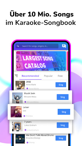 Smule: Sing Karaoke-Lieder PC