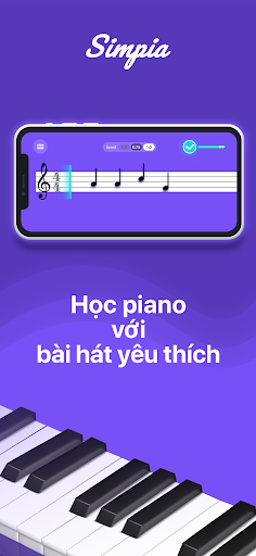 Simpia - Ứng dụng tự học Piano PC