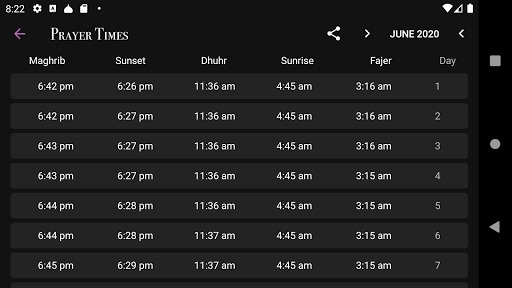 Prayer Times پی سی