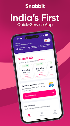 Snabbit: House Help in minutes پی سی