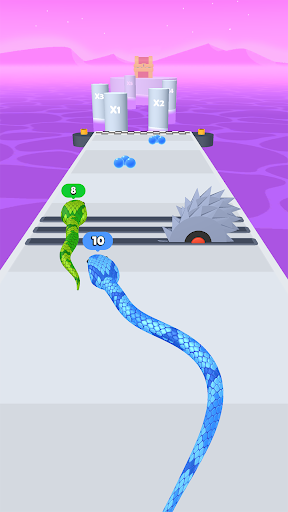 Snake Run Race: Slangen spel