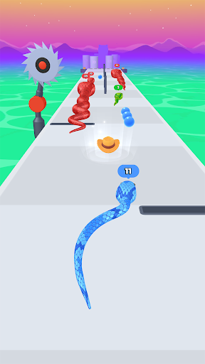 Snake Run Race: Slangen spel