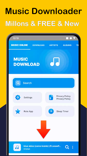 Mp3 Music Downloader & Player পিসি