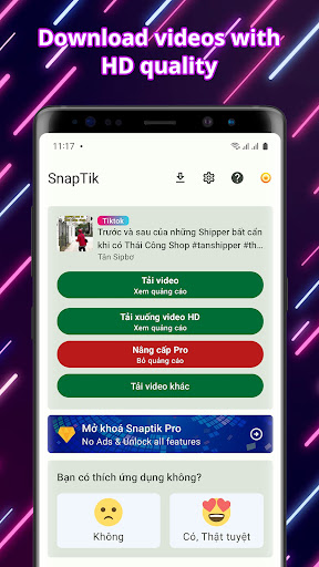 SnapTick - Download Video TT PC