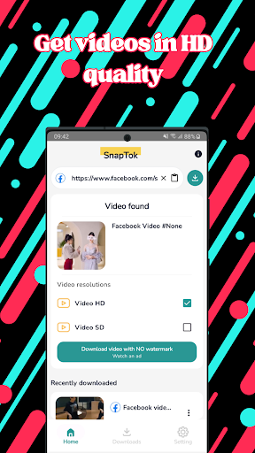 SnapTok - TT Downloader PC