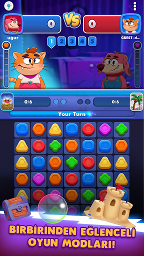 Cats vs Dogs - PvP Match 3 PC