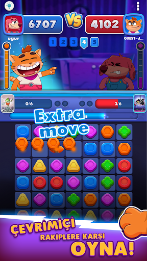 Cats vs Dogs - PvP Match 3 PC