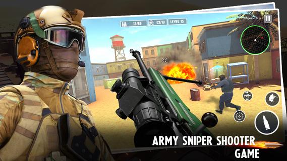 Army sniper shooter: Gun Games
