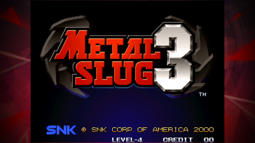 METAL SLUG 3 ACA NEOGEO