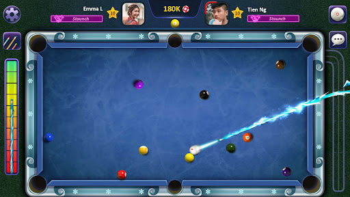 Sir Snooker: bida 8, 9 bóng