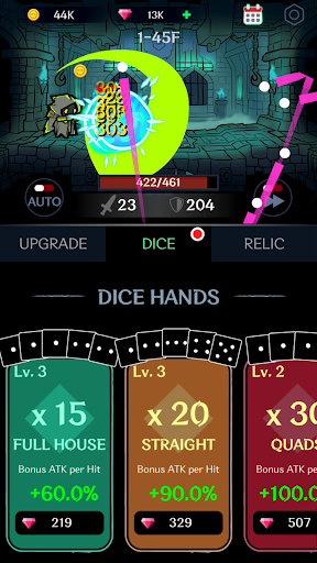Dark Tap Dice