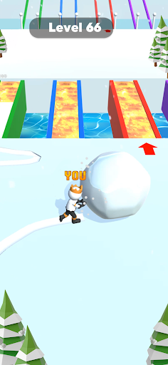 Snow Race 3D: Ice Bridge Run