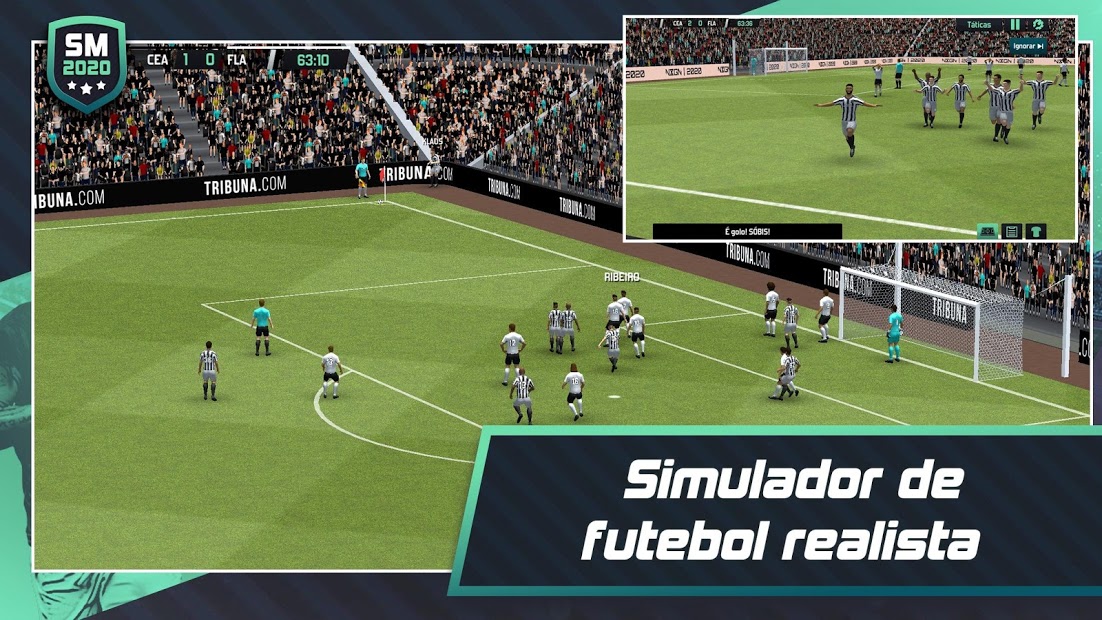 Soccer Manager 2020 - Jogo de Gestão de Futebol para PC