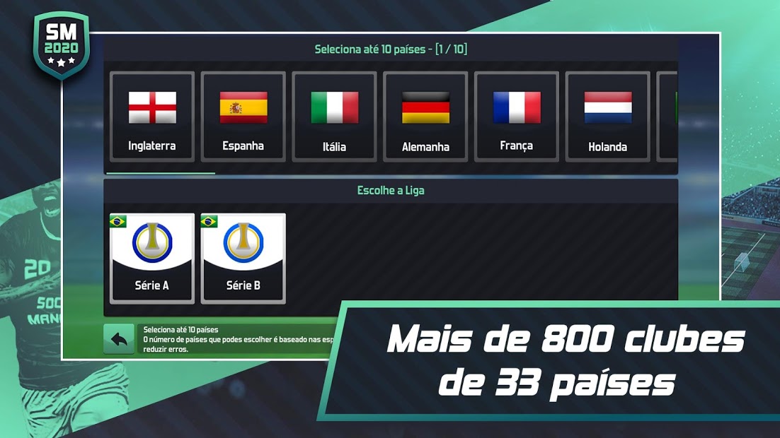 Soccer Manager 2020 - Jogo de Gestão de Futebol para PC