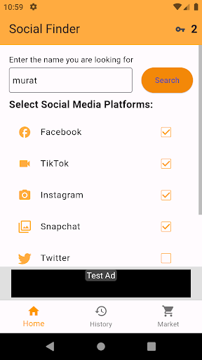 Social Profile Search PC