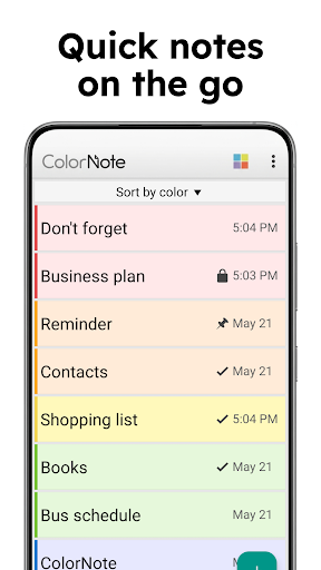 ColorNote notities notitieblok
